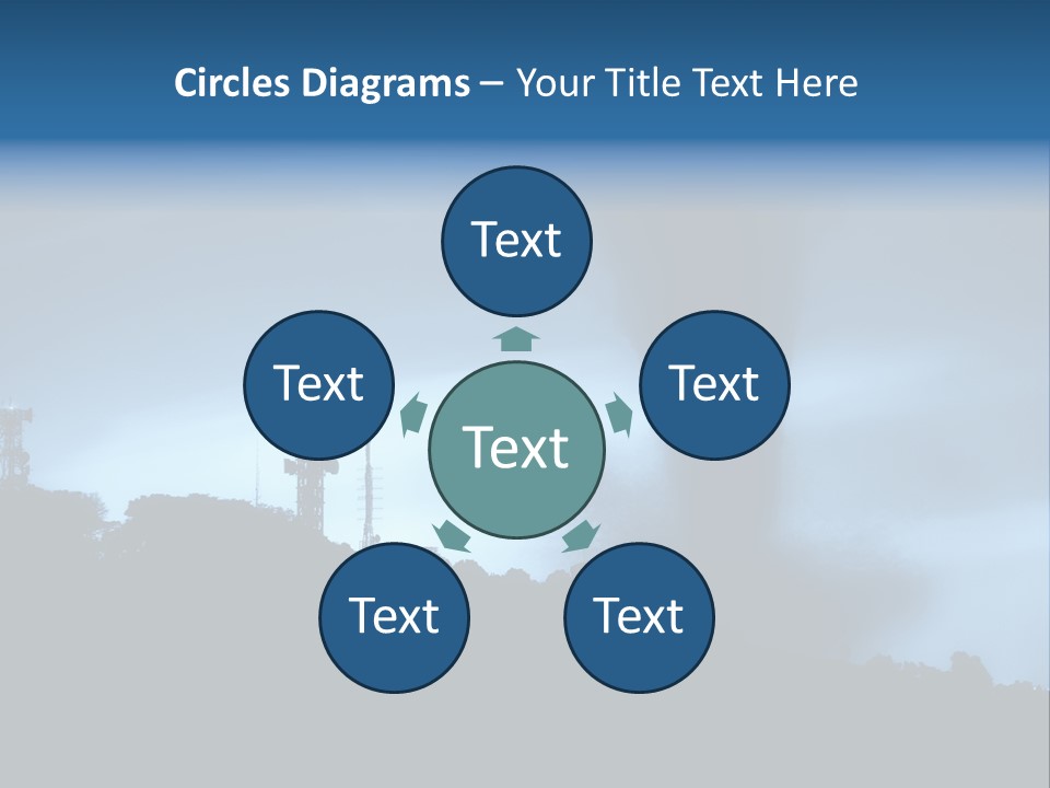 Hurricane Catastrophe Weather PowerPoint Template