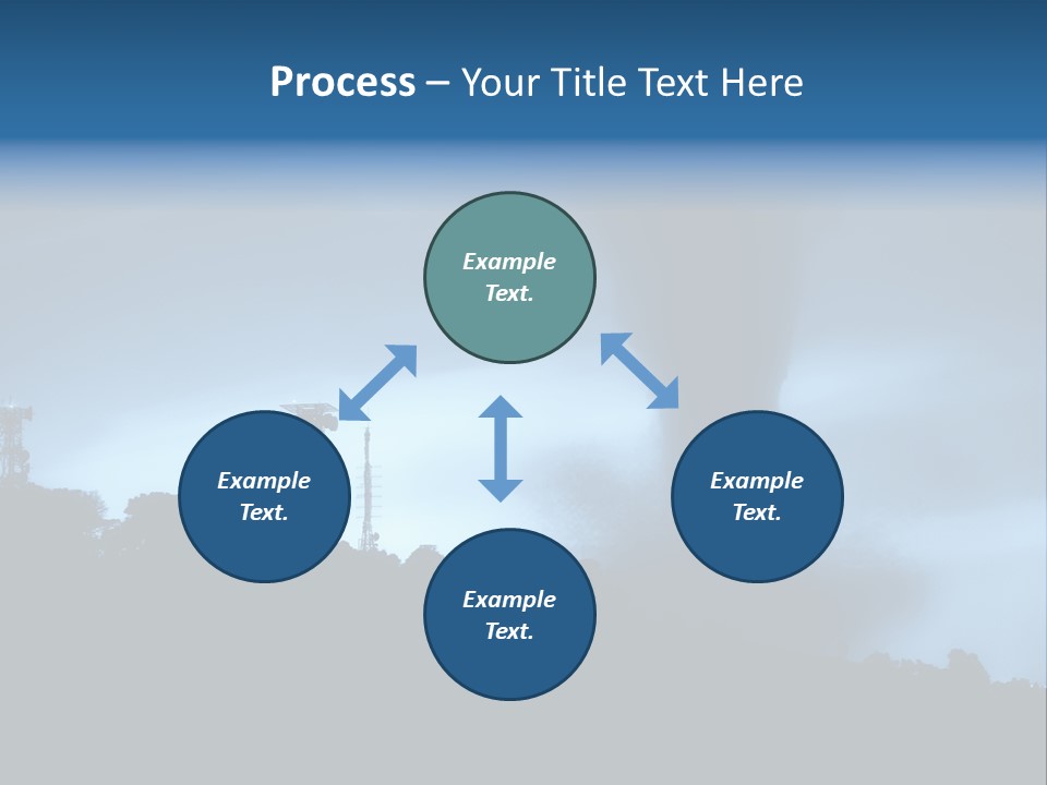 Hurricane Catastrophe Weather PowerPoint Template