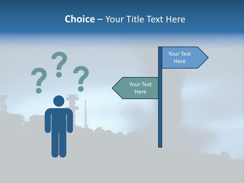 Hurricane Catastrophe Weather PowerPoint Template