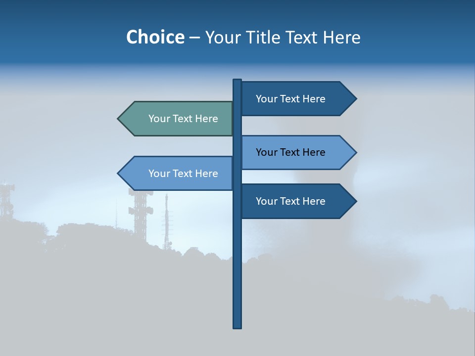 Hurricane Catastrophe Weather PowerPoint Template