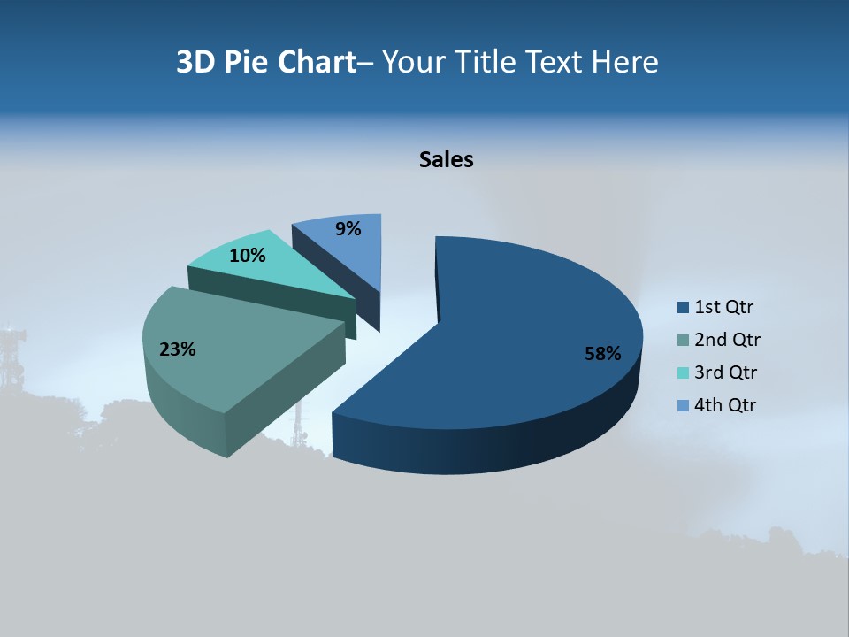 Hurricane Catastrophe Weather PowerPoint Template
