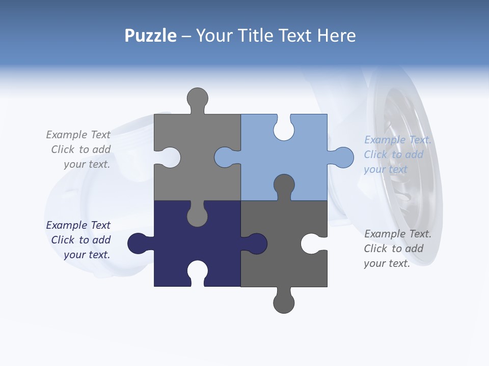 Pipeline Isolated Pipes PowerPoint Template