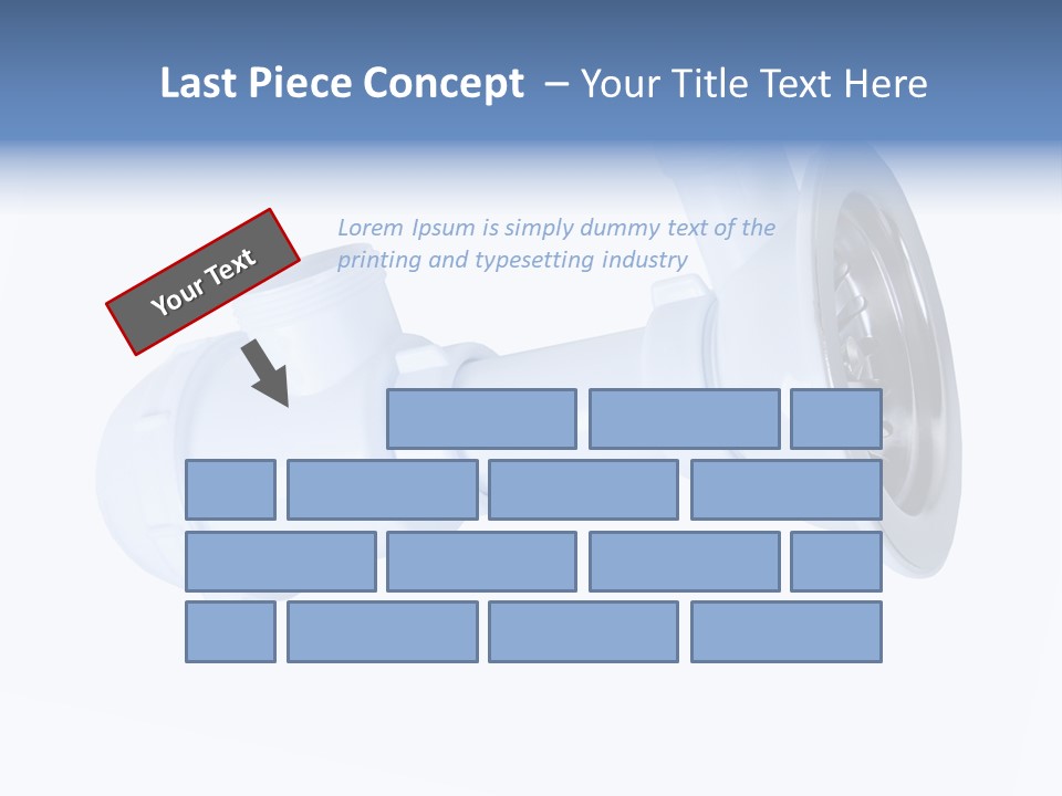 Pipeline Isolated Pipes PowerPoint Template