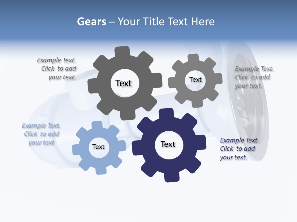 Pipeline Isolated Pipes PowerPoint Template