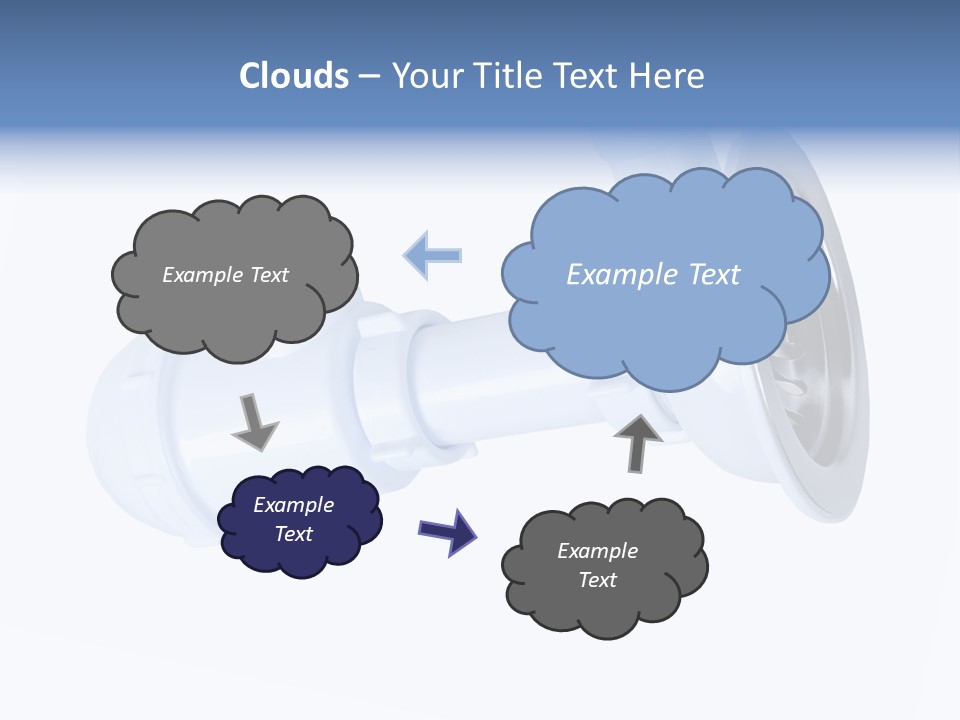 Pipeline Isolated Pipes PowerPoint Template