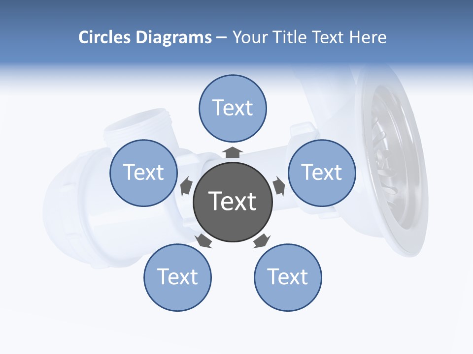 Pipeline Isolated Pipes PowerPoint Template