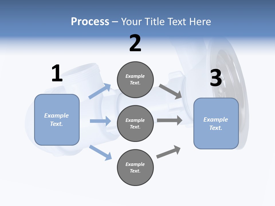 Pipeline Isolated Pipes PowerPoint Template