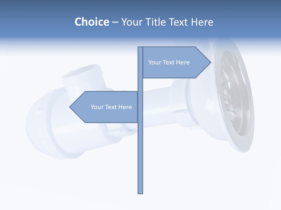 Pipeline Isolated Pipes PowerPoint Template
