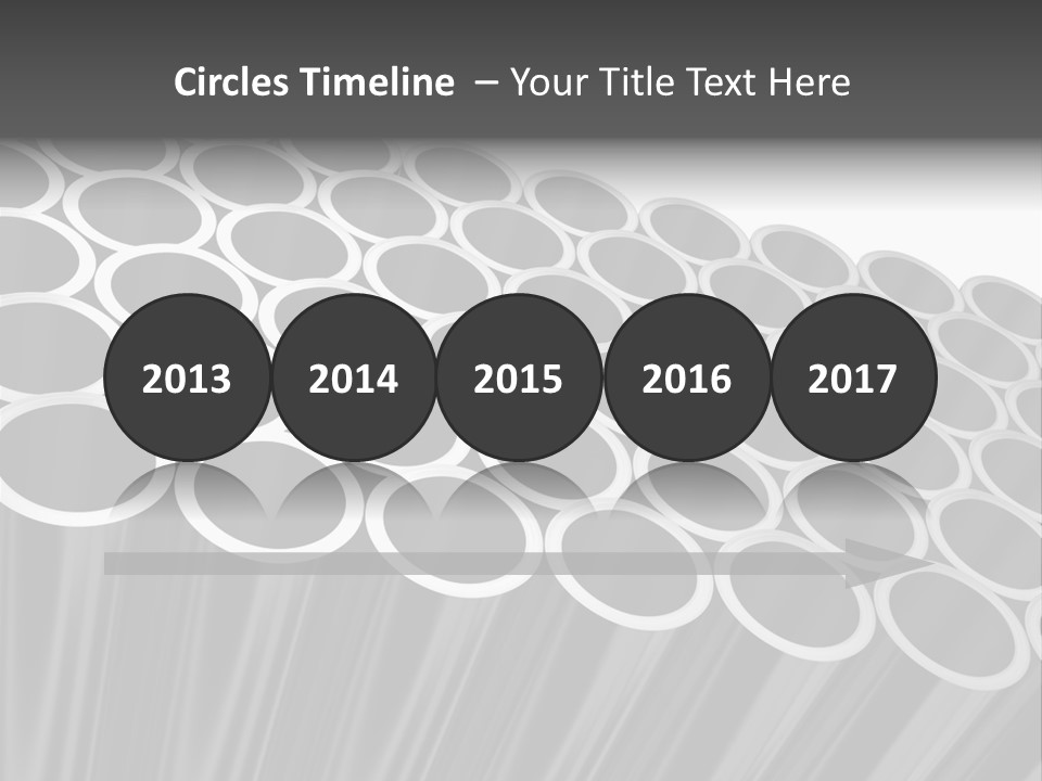 Black Metallic Illustration PowerPoint Template