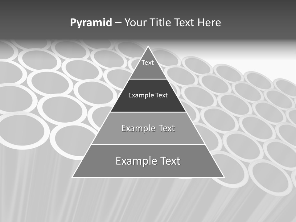 Black Metallic Illustration PowerPoint Template