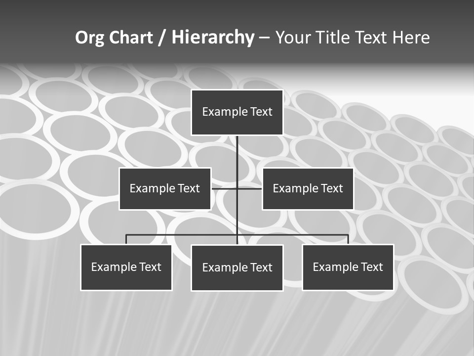 Black Metallic Illustration PowerPoint Template