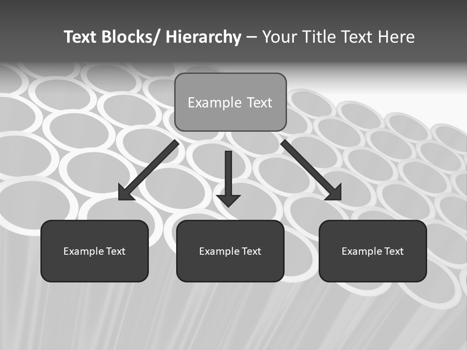 Black Metallic Illustration PowerPoint Template