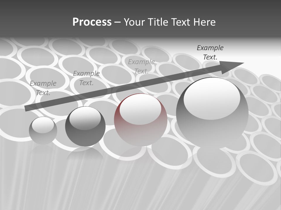 Black Metallic Illustration PowerPoint Template