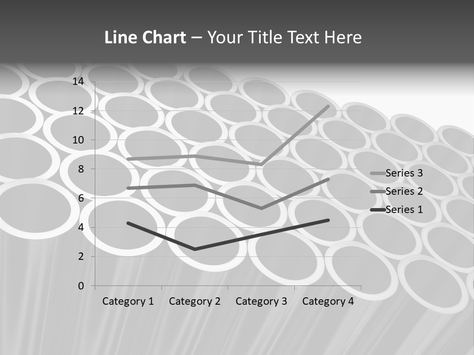 Black Metallic Illustration PowerPoint Template