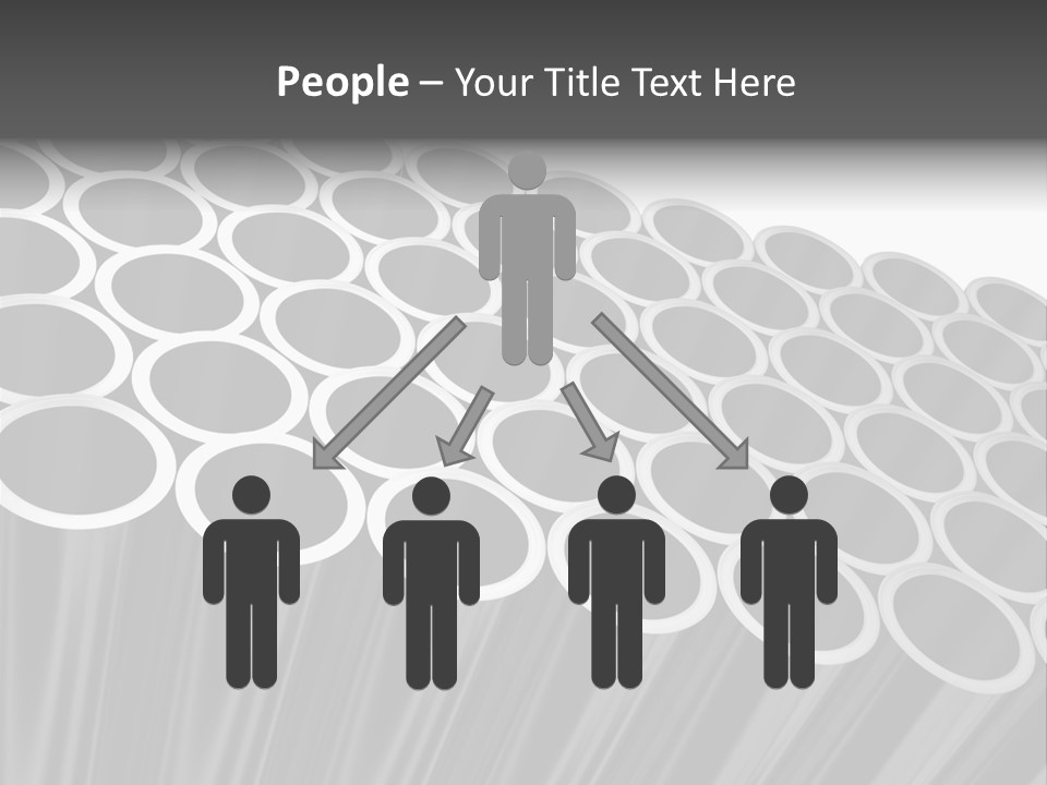 Black Metallic Illustration PowerPoint Template