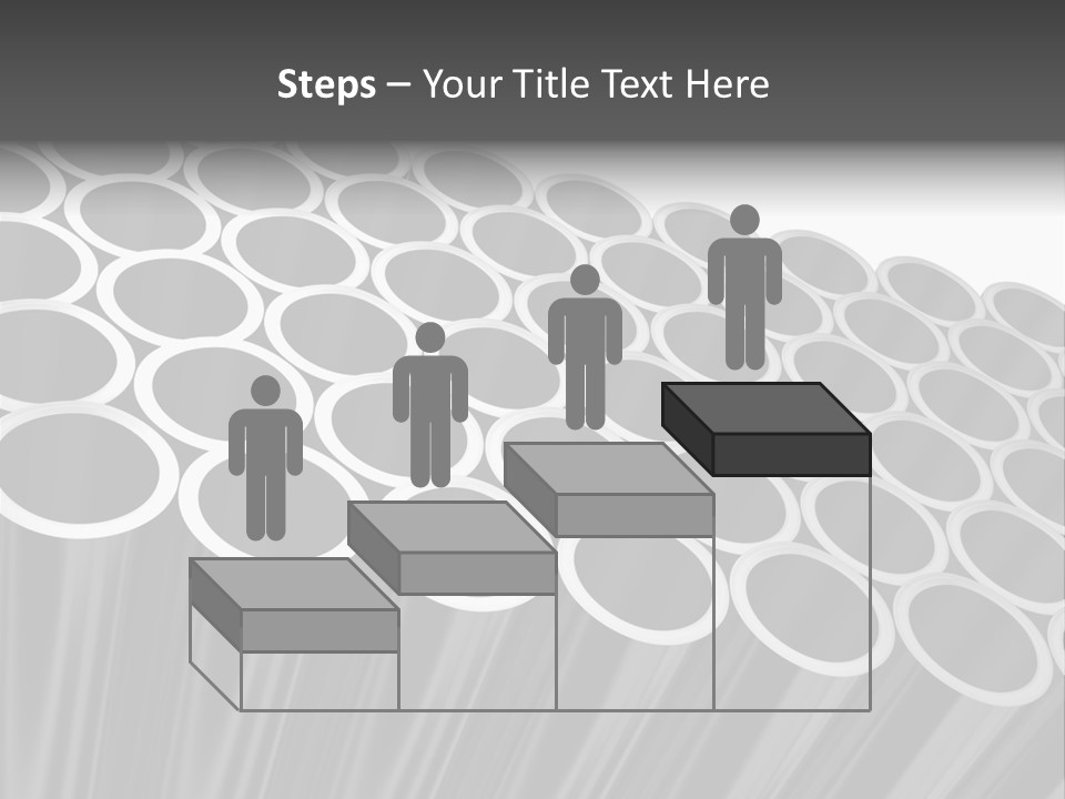 Black Metallic Illustration PowerPoint Template