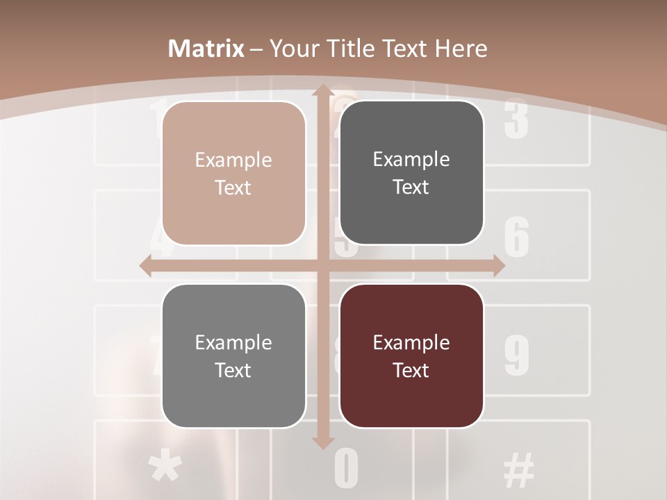 Inside Push Swerve PowerPoint Template