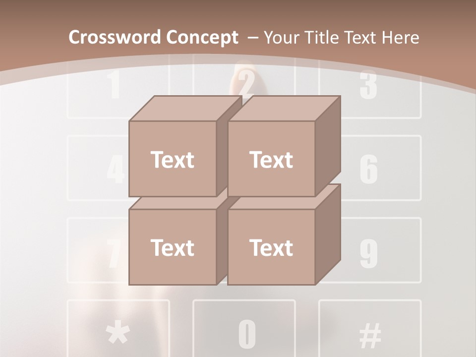 Inside Push Swerve PowerPoint Template