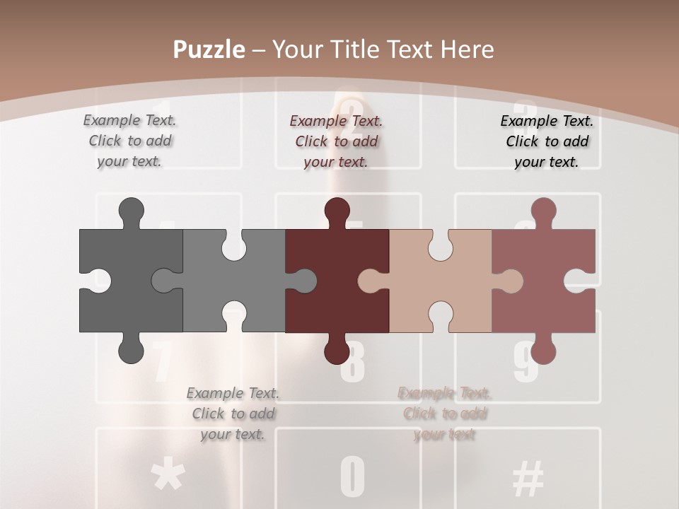 Inside Push Swerve PowerPoint Template