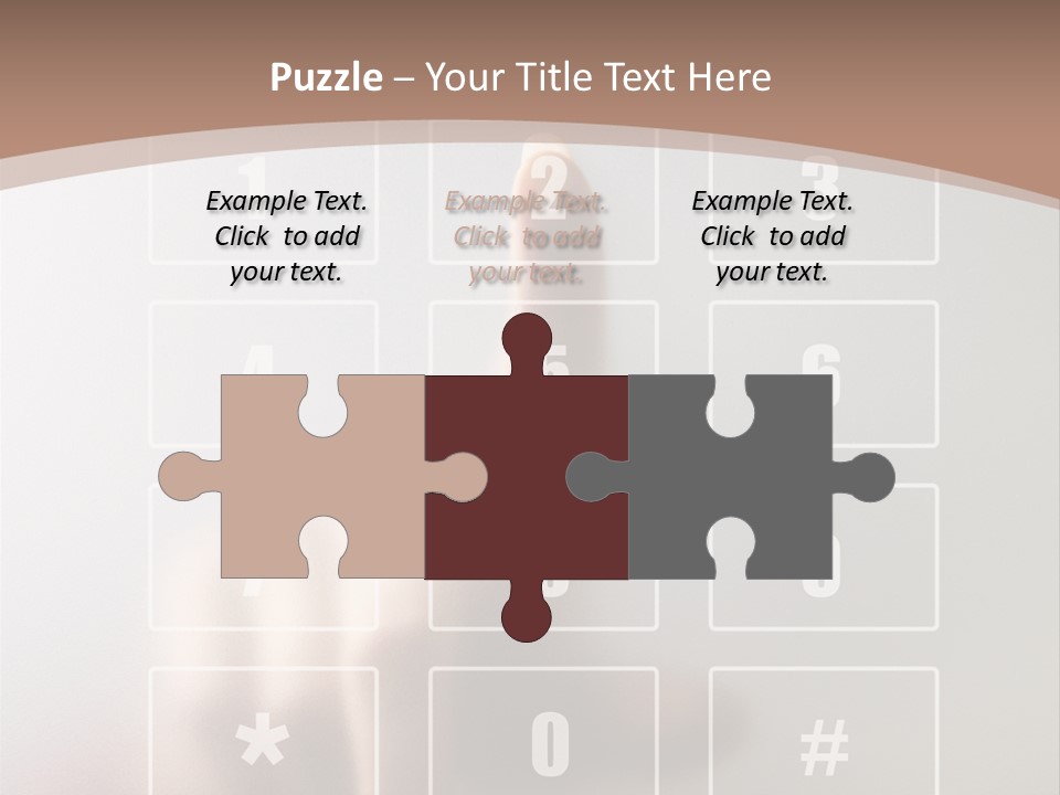Inside Push Swerve PowerPoint Template