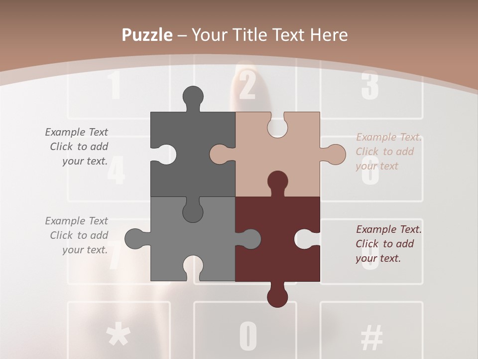 Inside Push Swerve PowerPoint Template