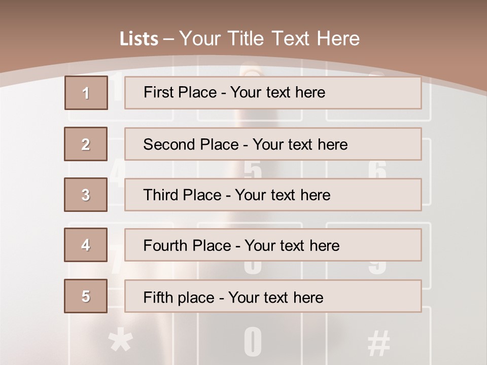 Inside Push Swerve PowerPoint Template