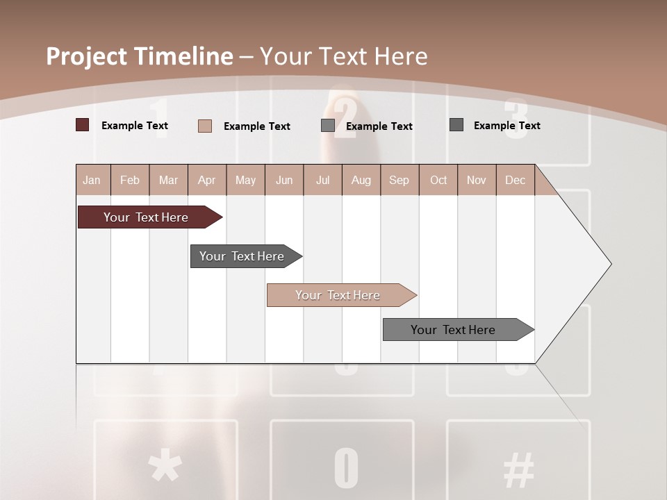 Inside Push Swerve PowerPoint Template