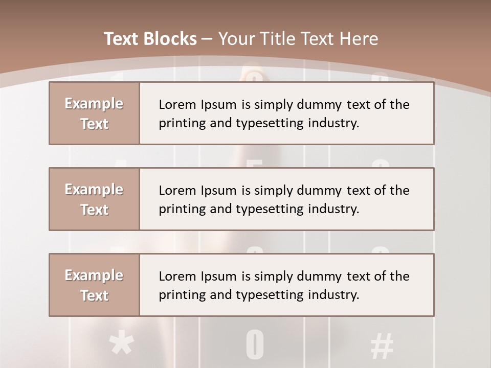 Inside Push Swerve PowerPoint Template