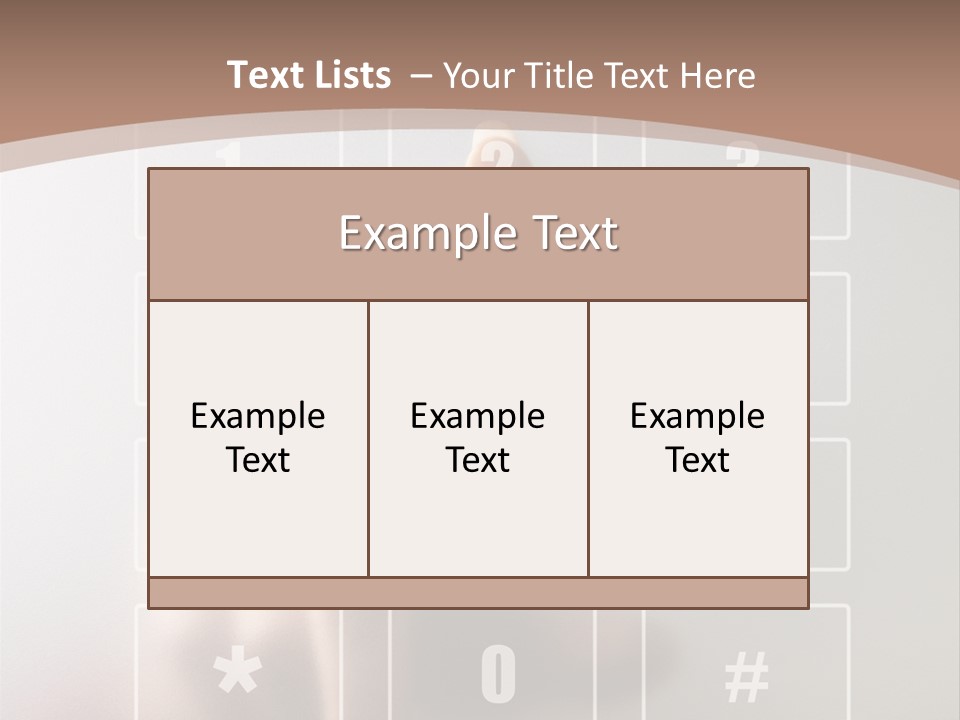 Inside Push Swerve PowerPoint Template