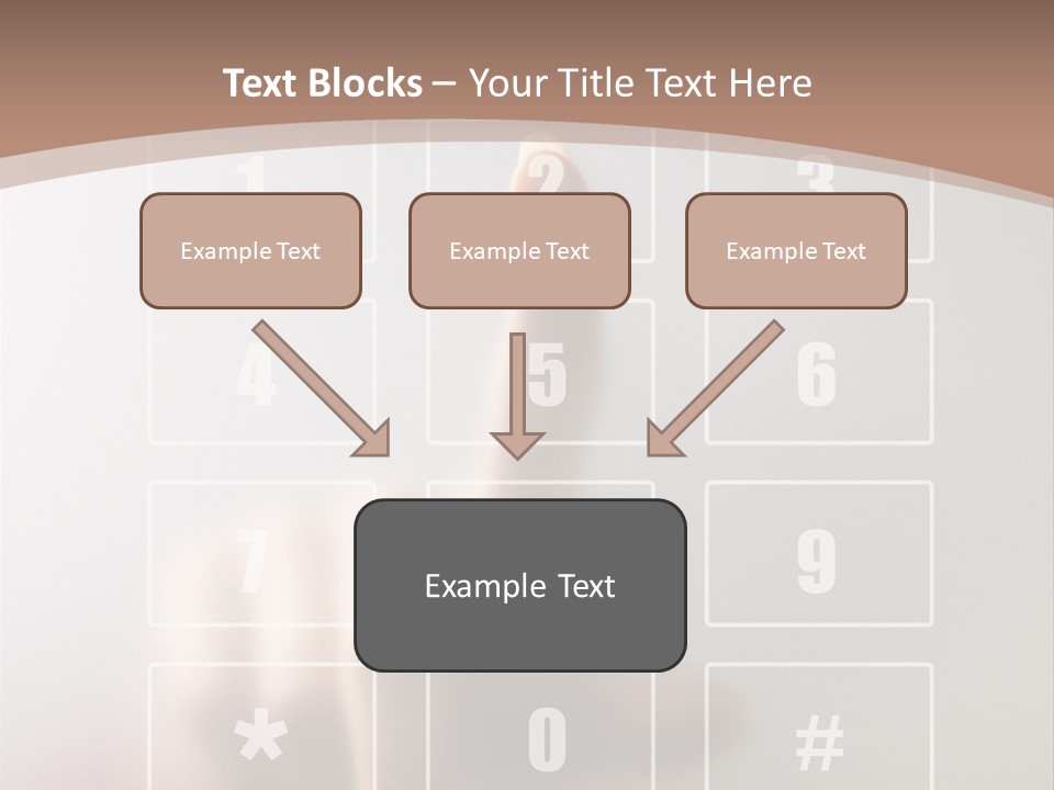 Inside Push Swerve PowerPoint Template