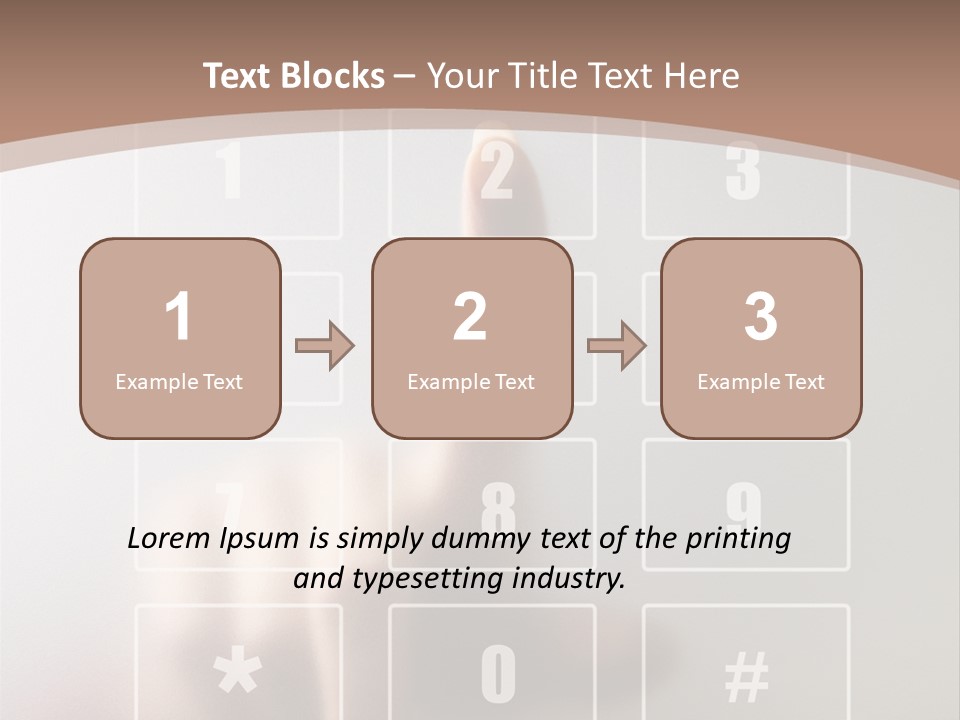 Inside Push Swerve PowerPoint Template