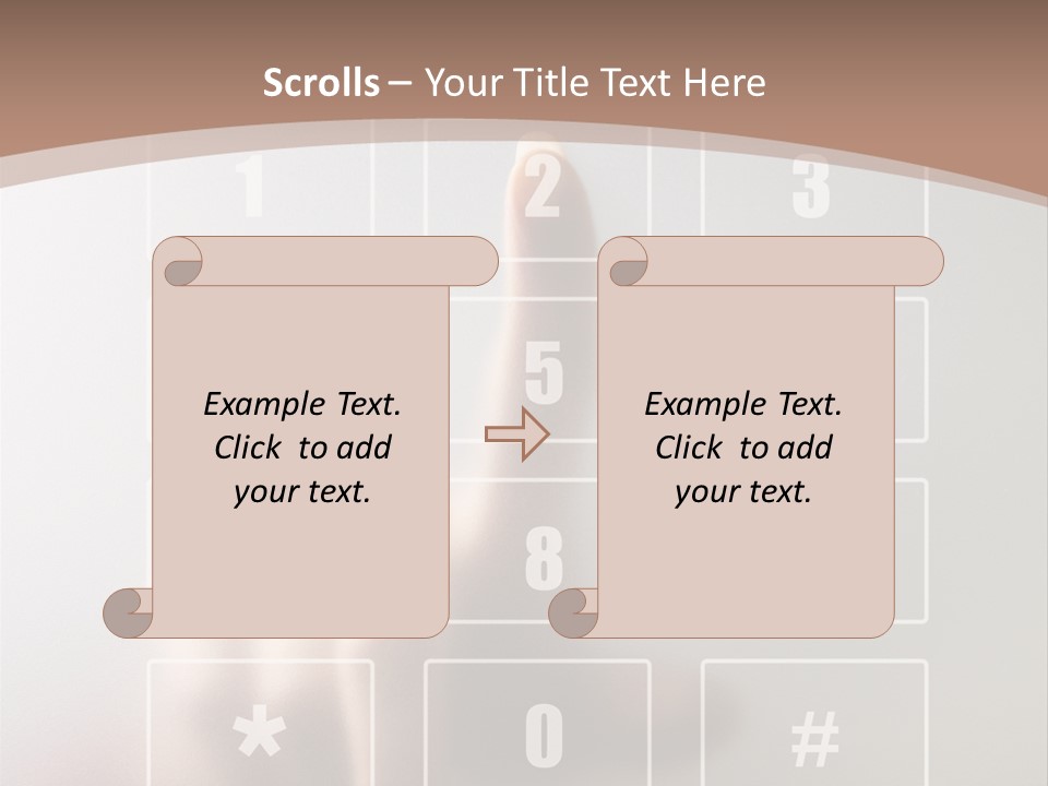 Inside Push Swerve PowerPoint Template