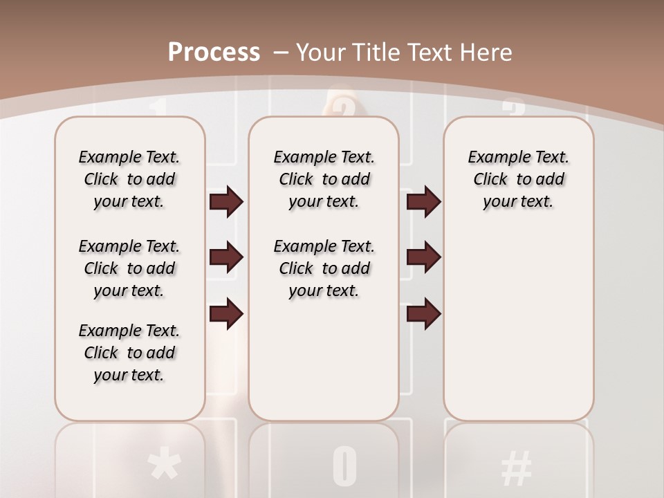 Inside Push Swerve PowerPoint Template