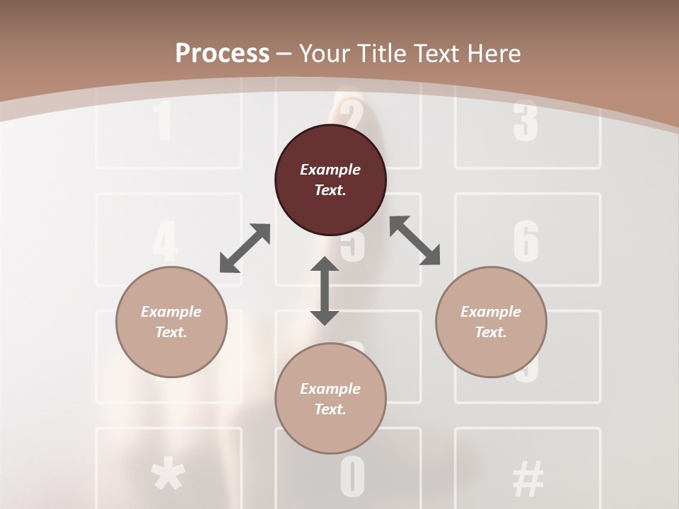 Inside Push Swerve PowerPoint Template