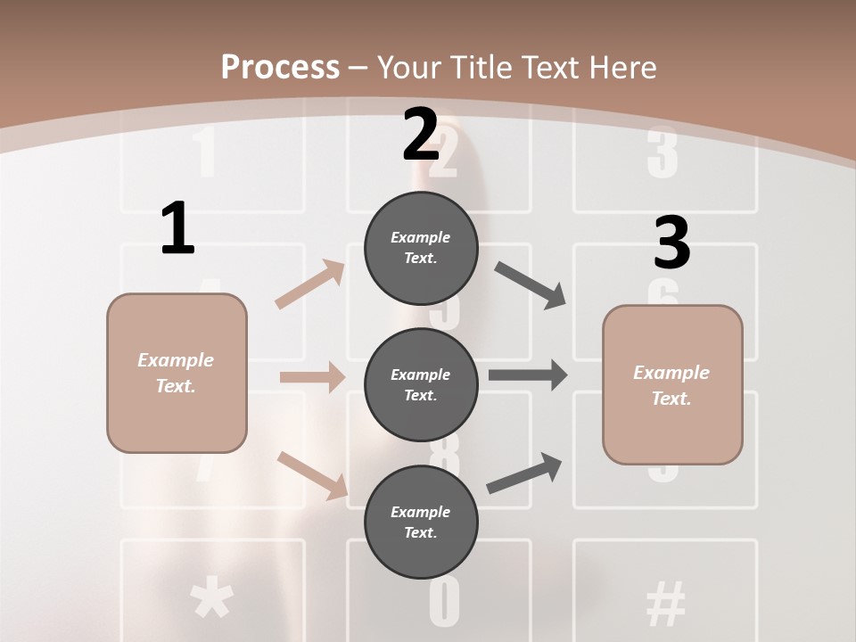 Inside Push Swerve PowerPoint Template