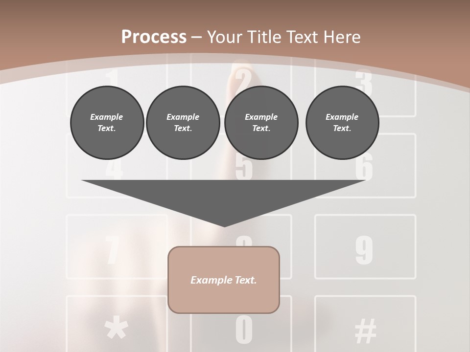 Inside Push Swerve PowerPoint Template