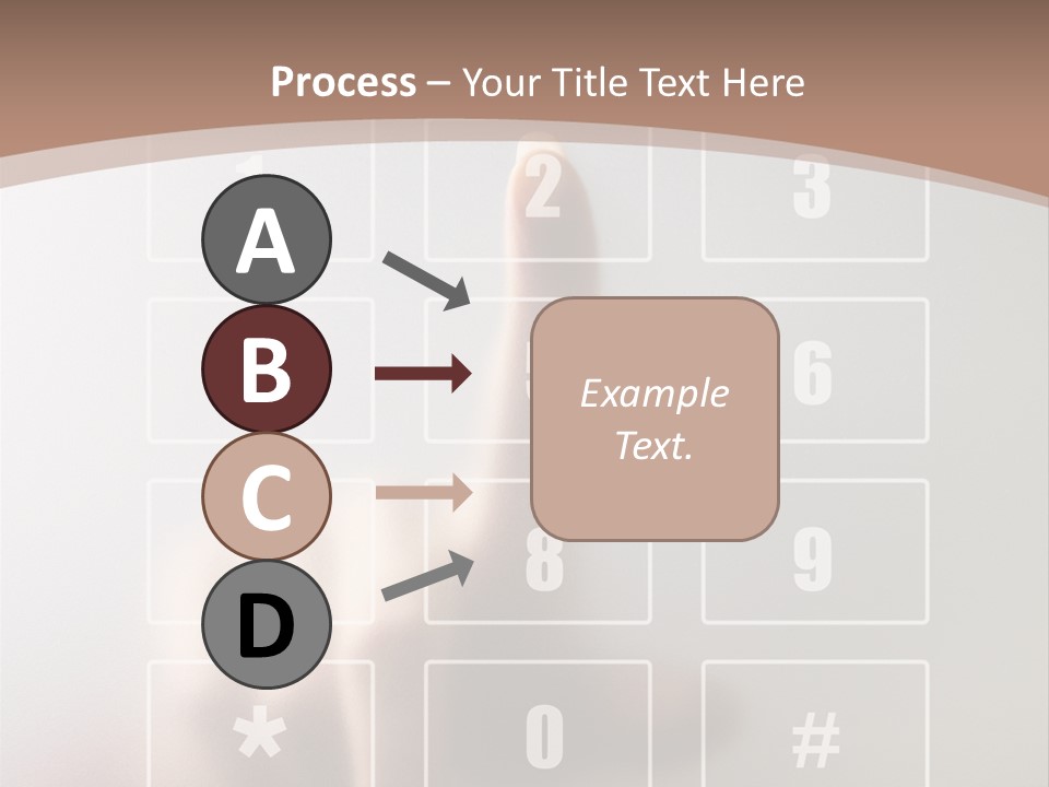 Inside Push Swerve PowerPoint Template