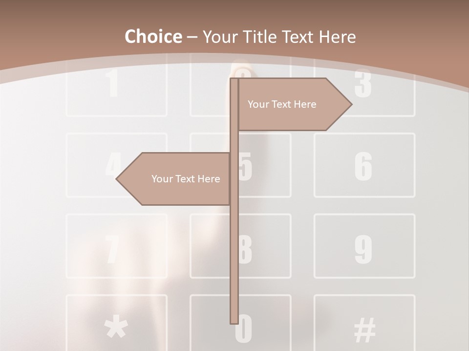 Inside Push Swerve PowerPoint Template