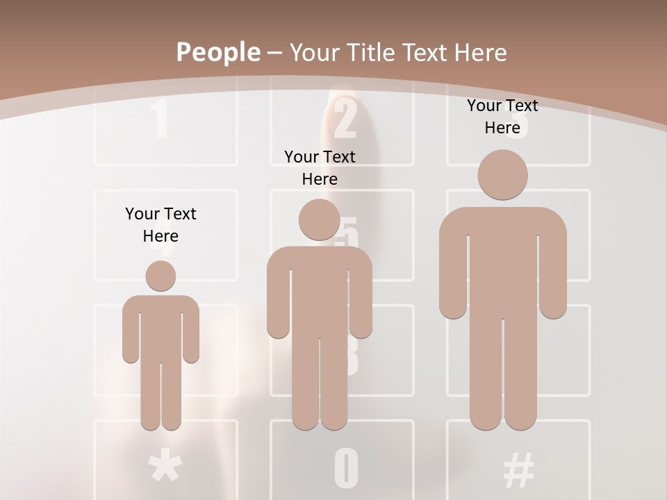 Inside Push Swerve PowerPoint Template