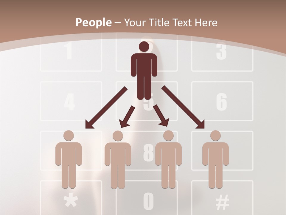 Inside Push Swerve PowerPoint Template