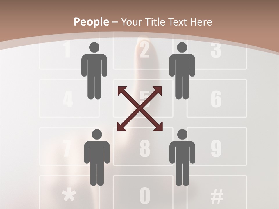 Inside Push Swerve PowerPoint Template