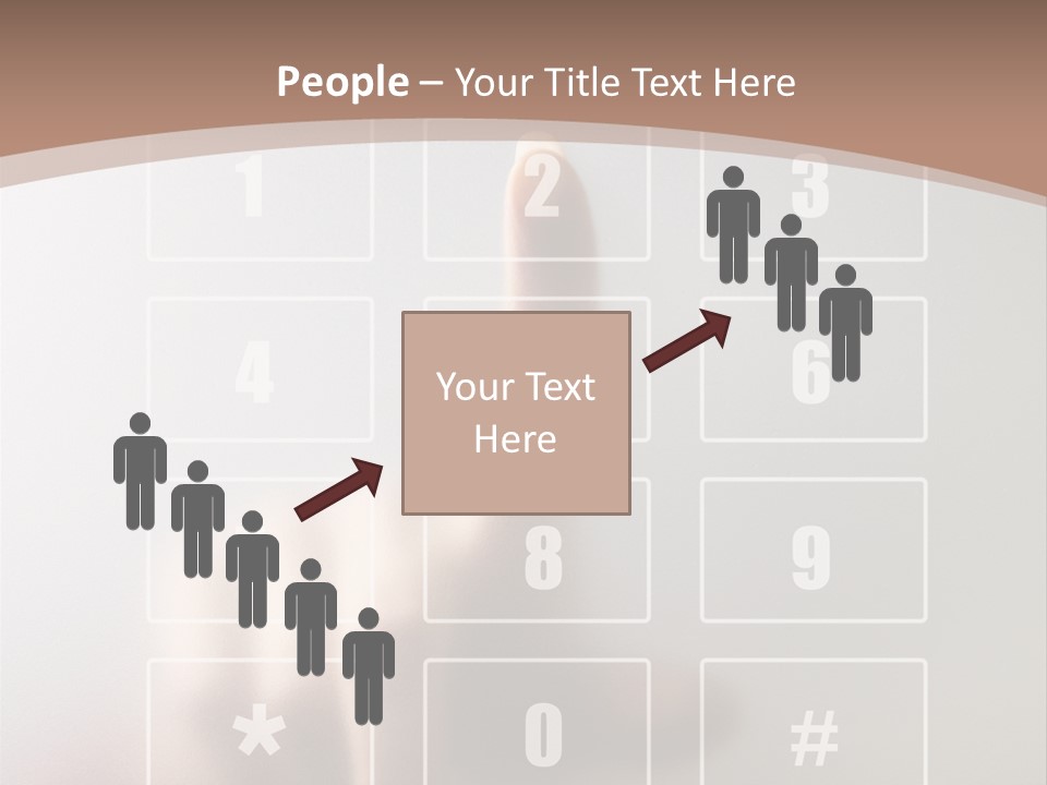 Inside Push Swerve PowerPoint Template
