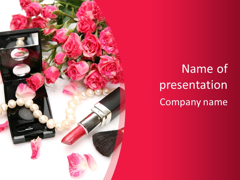 Beauty Ornament Style PowerPoint Template