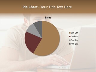 Typing Happy Notebook PowerPoint Template