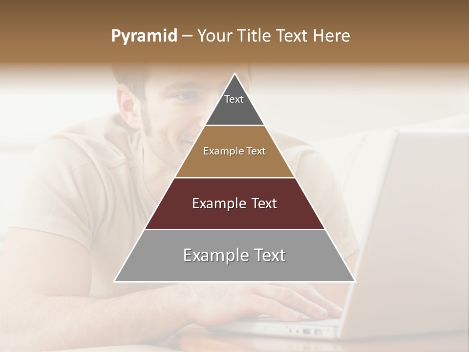 Typing Happy Notebook PowerPoint Template