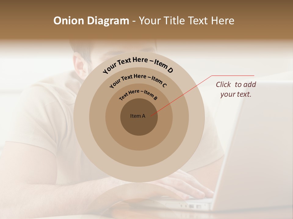 Typing Happy Notebook PowerPoint Template
