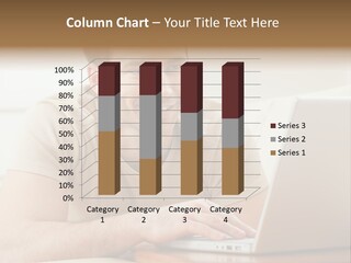 Typing Happy Notebook PowerPoint Template