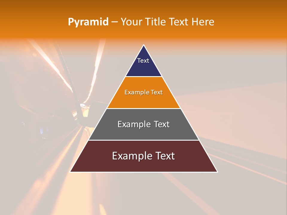 Light Blur Night PowerPoint Template