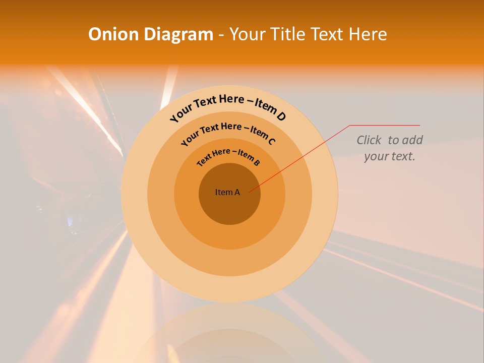 Light Blur Night PowerPoint Template