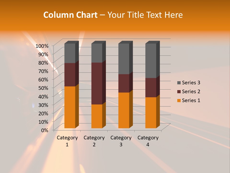 Light Blur Night PowerPoint Template